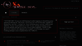 What Jerzeedevil.com website looked like in 2017 (6 years ago)