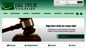 What Joaoemilio.com.br website looked like in 2017 (6 years ago)