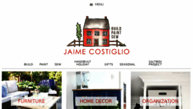 What Jaimecostiglio.com website looked like in 2017 (6 years ago)