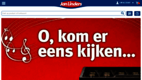 What Janlindersonline.nl website looked like in 2017 (6 years ago)