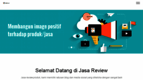 What Jasareview.id website looked like in 2017 (7 years ago)