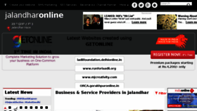 What Jalandharonline.in website looked like in 2017 (6 years ago)