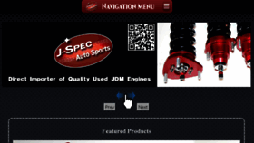 What Jspecauto.com website looked like in 2017 (6 years ago)