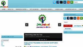 What Jobjugaad.com website looked like in 2017 (6 years ago)