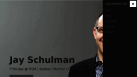 What Jayschulman.com website looked like in 2017 (7 years ago)