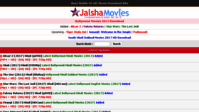 What Jalshamovies.net website looked like in 2017 (6 years ago)