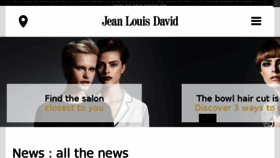 What Jeanlouisdavid.us website looked like in 2017 (6 years ago)