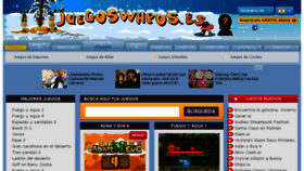 What Juegoswapos.es website looked like in 2017 (6 years ago)