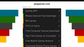 What Jasgames.com website looked like in 2017 (6 years ago)