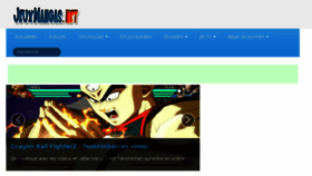 What Jeuxmangas.net website looked like in 2018 (6 years ago)