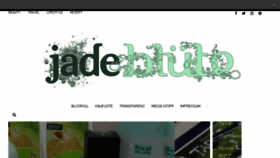 What Jadebluete.com website looked like in 2018 (6 years ago)