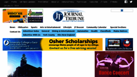 What Journaltribune.com website looked like in 2018 (6 years ago)