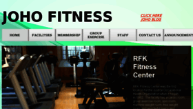 What Johofitness.org website looked like in 2018 (6 years ago)