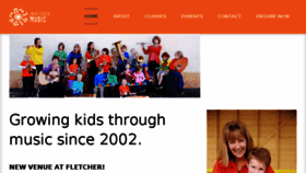 What Julieloganmusic.com.au website looked like in 2018 (6 years ago)