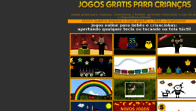 What Jogosgratisparacriancas.com website looked like in 2018 (6 years ago)