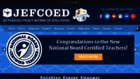 What Jefcoed.com website looked like in 2018 (6 years ago)