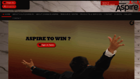 What Johnsonaspire.com website looked like in 2018 (6 years ago)