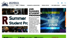 What Jinr.ru website looked like in 2018 (6 years ago)