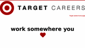 What Jobs.target.com website looked like in 2018 (6 years ago)