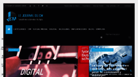 What Journalducm.com website looked like in 2018 (6 years ago)
