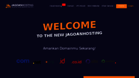 What Jagoanhosting.com website looked like in 2018 (6 years ago)