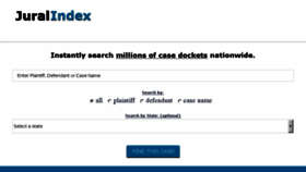 What Juralindex.com website looked like in 2018 (6 years ago)