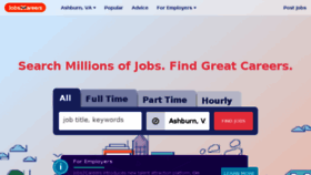 What Jobs-to-careers.com website looked like in 2018 (6 years ago)
