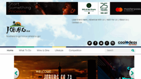 What Joburg.co.za website looked like in 2018 (6 years ago)