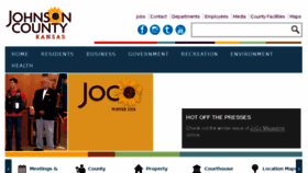 What Jocogov.org website looked like in 2018 (6 years ago)