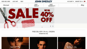 What Johnsmedley.com website looked like in 2018 (6 years ago)