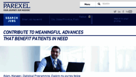 What Jobs.parexel.com website looked like in 2018 (6 years ago)