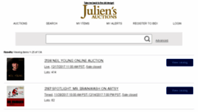 What Julienslive.com website looked like in 2018 (6 years ago)