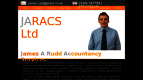 What Jaracs.co.uk website looked like in 2018 (6 years ago)