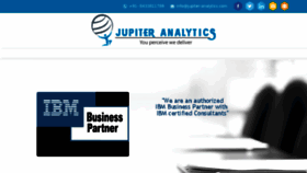 What Jupiter-analytics.com website looked like in 2018 (6 years ago)