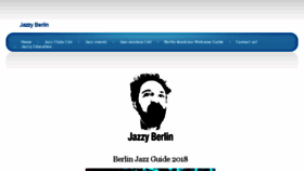 What Jazzclubsinberlin.com website looked like in 2018 (6 years ago)