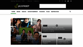 What Jackfroot.com website looked like in 2018 (6 years ago)