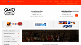 What Jas-musicals.com website looked like in 2018 (6 years ago)
