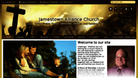 What Jamestowncmachurch.org website looked like in 2018 (7 years ago)