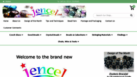What Jencel.co.uk website looked like in 2018 (6 years ago)