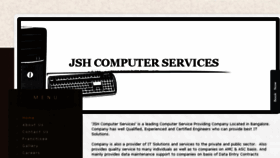What Jshcomputerservices.jimdo.com website looked like in 2018 (6 years ago)
