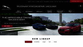 What Jaguarpasadena.com website looked like in 2018 (6 years ago)