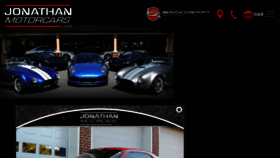 What Jonathanmotorcars.com website looked like in 2018 (6 years ago)