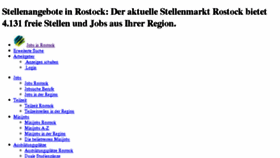What Jobs-in-rostock.net website looked like in 2018 (6 years ago)