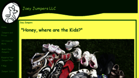 What Joeyjumpers.net website looked like in 2018 (6 years ago)