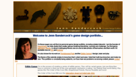 What Jennsand.com website looked like in 2018 (6 years ago)
