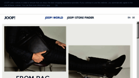 What Joop-shop.com website looked like in 2018 (6 years ago)