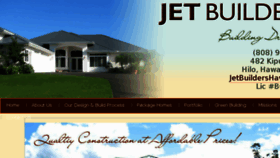 What Jetbuildershawaii.com website looked like in 2018 (6 years ago)