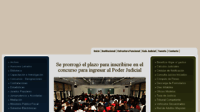 What Justiciacordoba.gob.ar website looked like in 2018 (6 years ago)