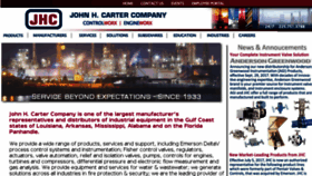 What Johnhcarter.com website looked like in 2018 (6 years ago)
