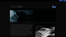What Johnmills.com.au website looked like in 2018 (6 years ago)